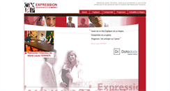 Desktop Screenshot of expression.fr