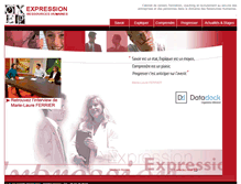 Tablet Screenshot of expression.fr